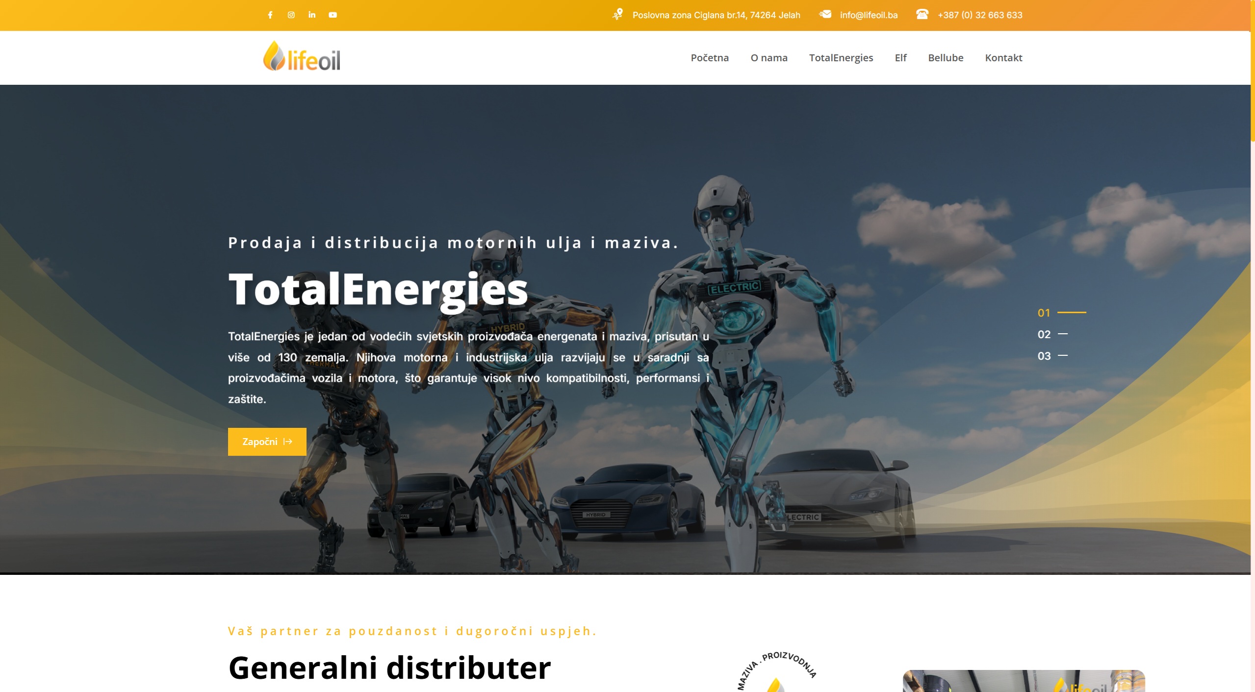 Digitalno osvježenje za lidera u uljima i mazivima - LifeOil d.o.o.